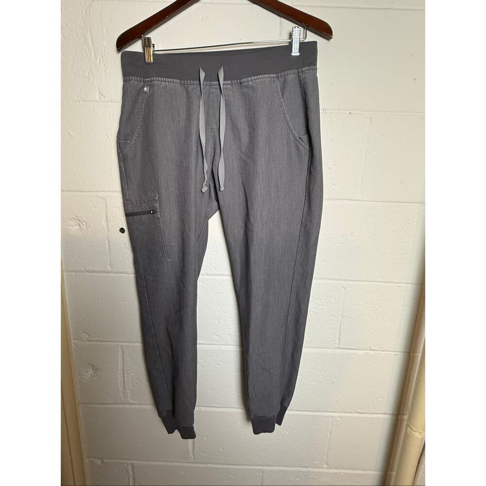FIGS Women’s Zamora Jogger Scrub Pants Graphite Grey Medium Technical Collection